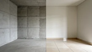 wall before and after looks